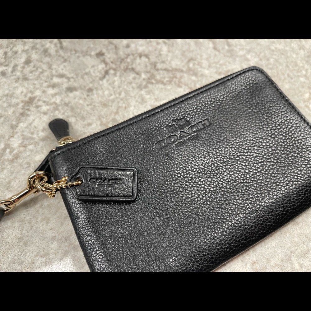 Coach Double Zip Wristlet